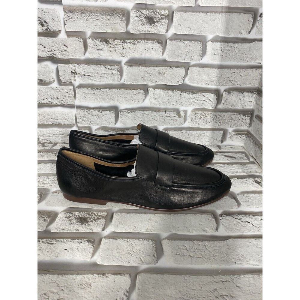 Madewell Womens The Lacey Loafer in True Black Size 12