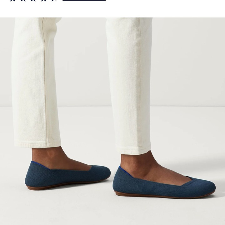 Rothy’s the flat in navy shoes US 10