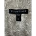 EILEEN FISHER Cardigan Women XL Linen Blend Open Front Long Sleeve Beige