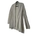 EILEEN FISHER Cardigan Women XL Linen Blend Open Front Long Sleeve Beige