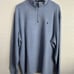 Polo Ralph Lauren Pony Logo 1/4 Zip Fleece Sweater Sweatshirt Blue Men Size 2XL