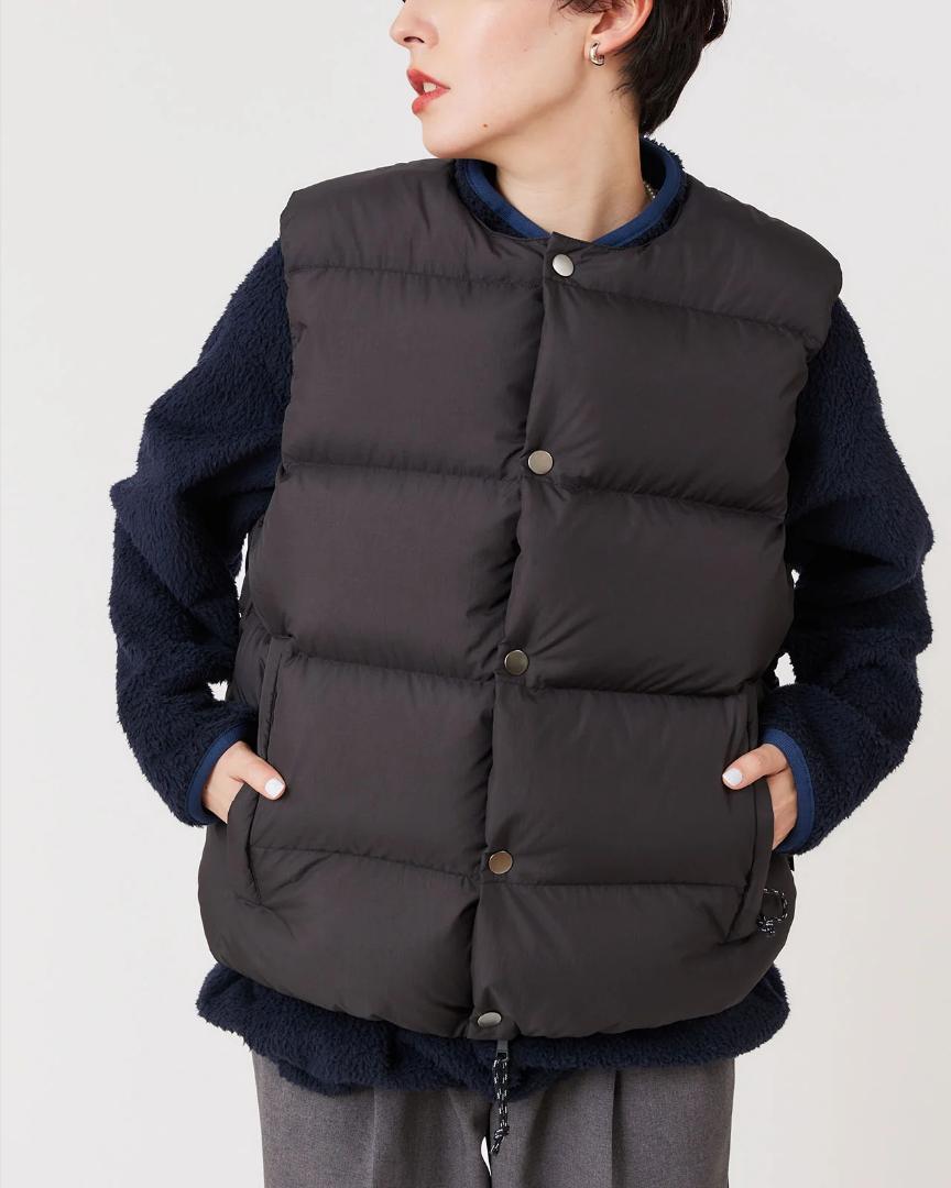 ジャケット・アウター THE SHINZONE WILDTHINGS DOWN VEST THE SHINZONE / WILD THINGS DOWN VEST