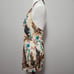 Wet Seal y2k beige floral sheer halter neck tank size large