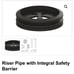 3 sets Aero-Stream septic tank riser with safety barrier