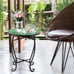 Plant Stand Cobalt Table