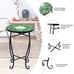 Plant Stand Cobalt Table