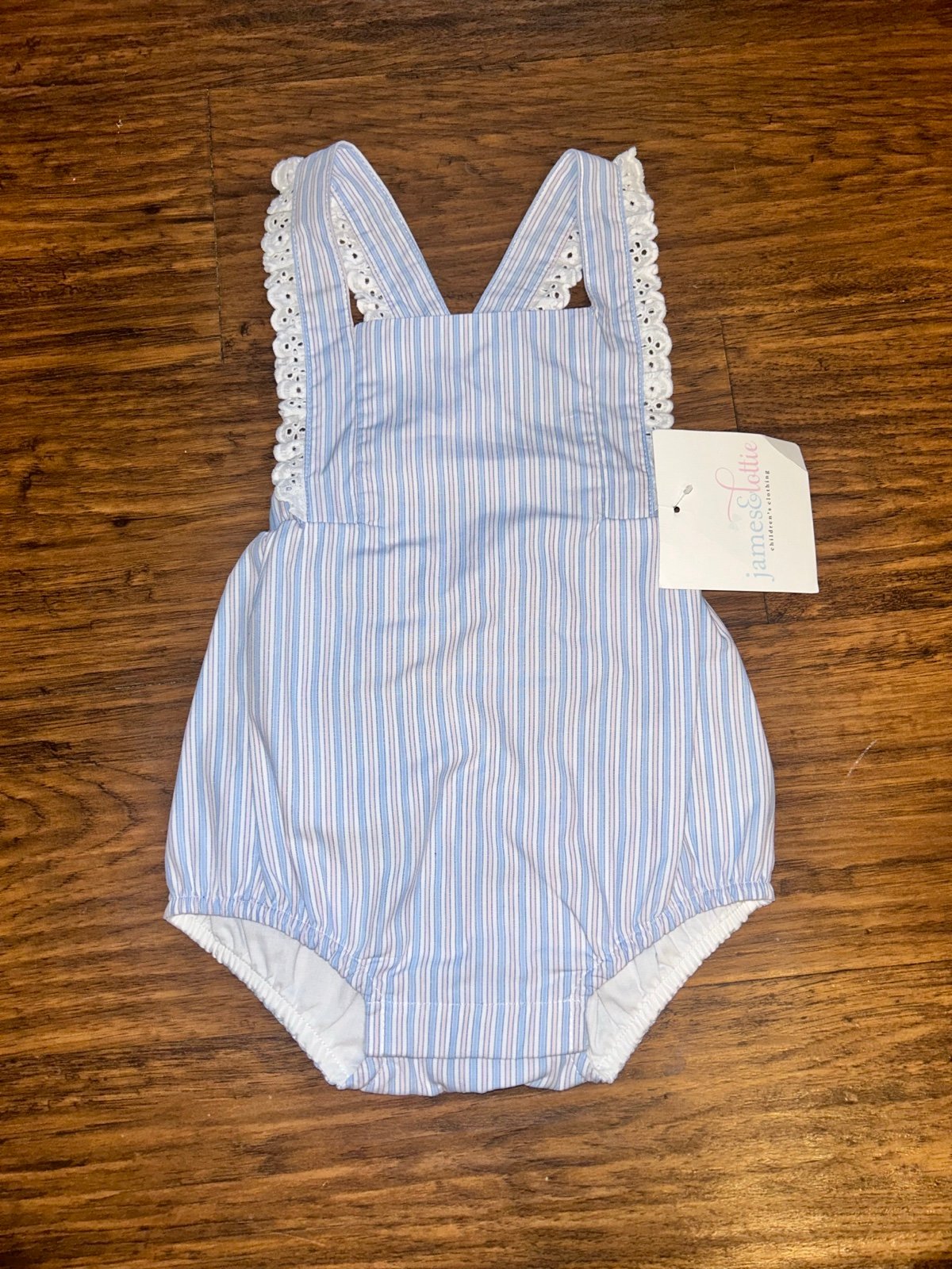 *NWT* James & Lottie Boutique Lace Lined Murphy Bubble Romper