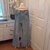 Levi's Womens Premium Denim Ribcage Split Flare Light Wash High Rise Jeans S-27