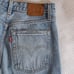 Levi's Womens Premium Denim Ribcage Split Flare Light Wash High Rise Jeans S-27