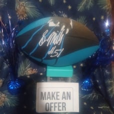 Carolina Panthers Sam Mills Burger King football