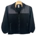 Authentic Walt Disney Parks Mickey Unisex Medium Fleece Jacket Black Gray Zip