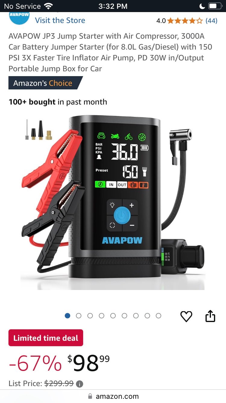 Jump Starter NEW