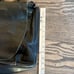 Gap 100% leather Black laptop briefcase saddlebag