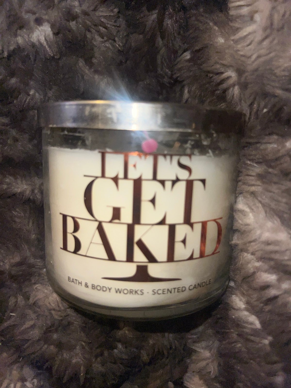 Bath & body works Lets Get Baked Candle 14.5