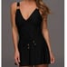 NWT Spanx Belted Swim Dress Black Size 6