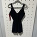 NWT Spanx Belted Swim Dress Black Size 6