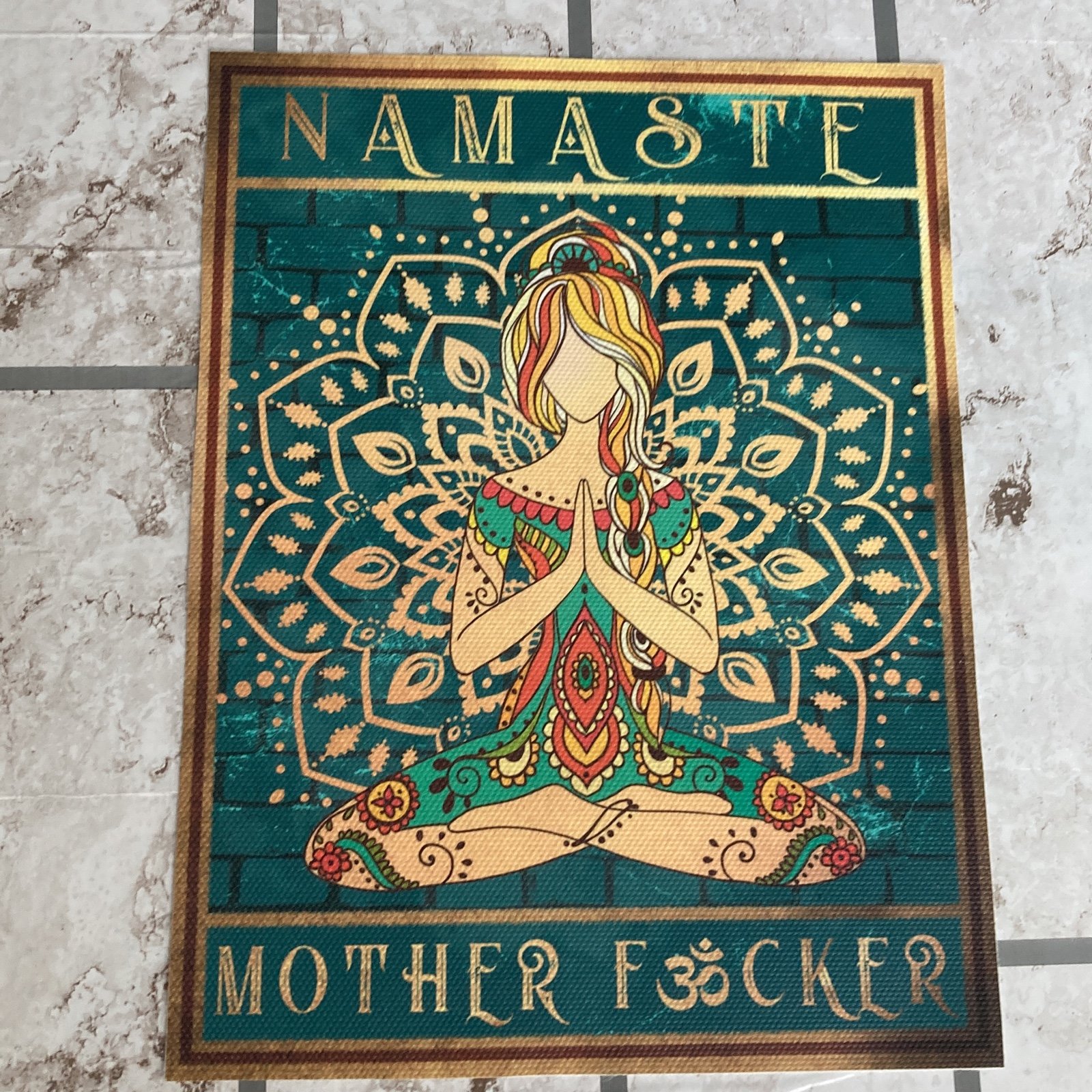 Yoga wall art canvas home decor No frame Yoga wall art canvas home decor No frame
