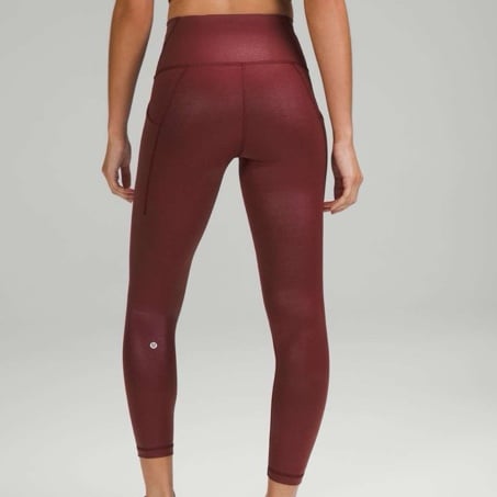 Lululemon Wunder Train High-Rise Tight with Pockets 25 *Foil