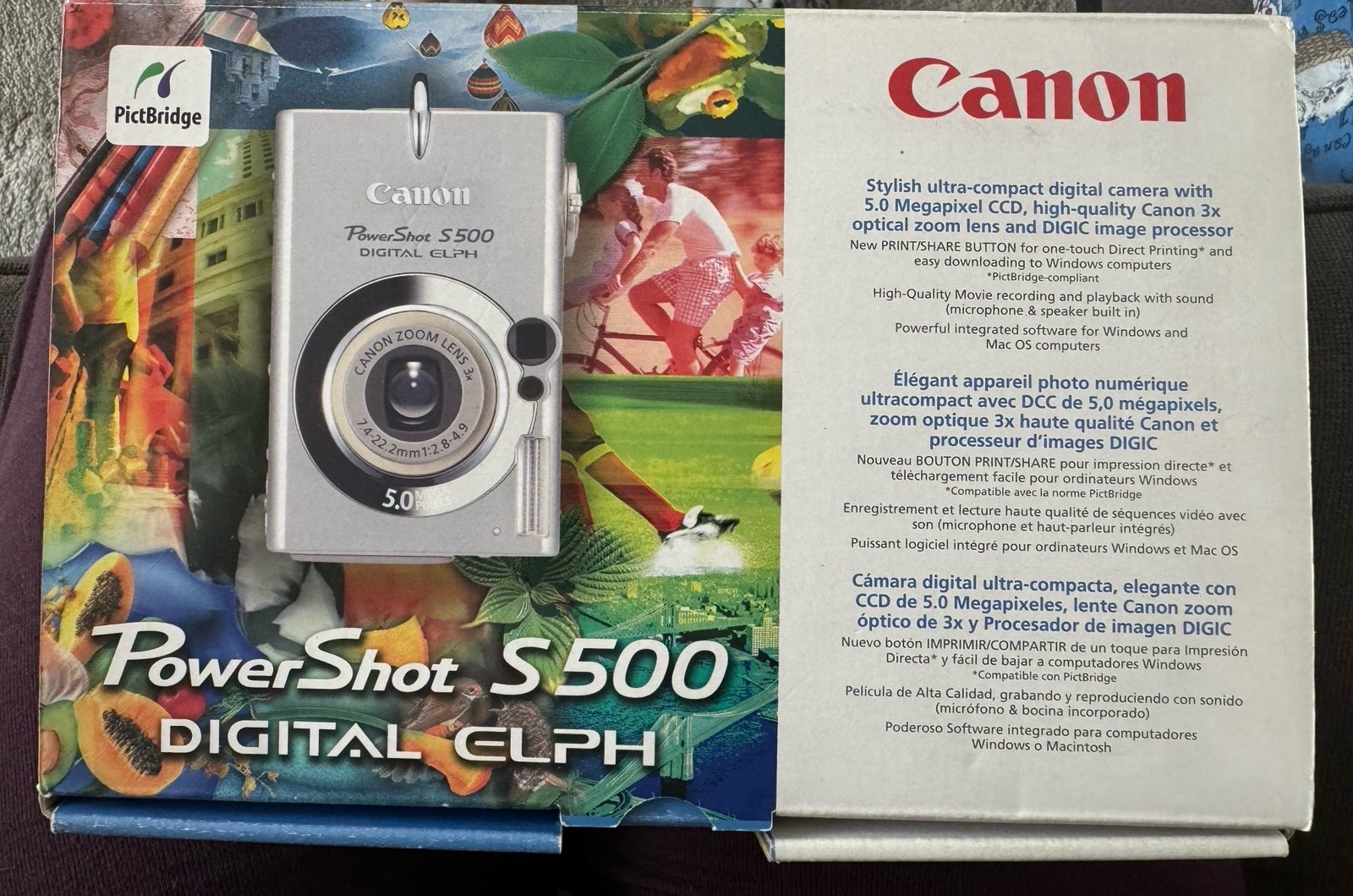 Canon PowerShot S500 Digital Elph Camera