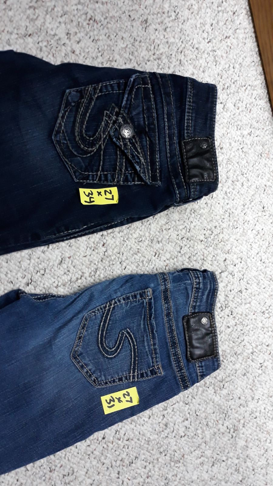 Size 27 Silver Suki Style (2)pair