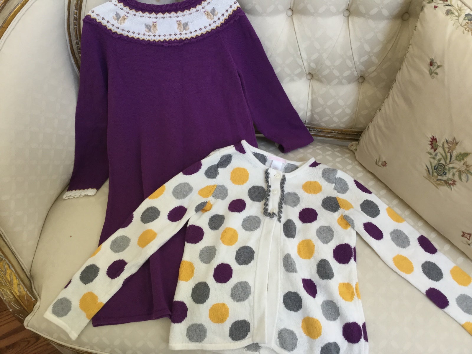 Janie and Jack dress with sweater size 6