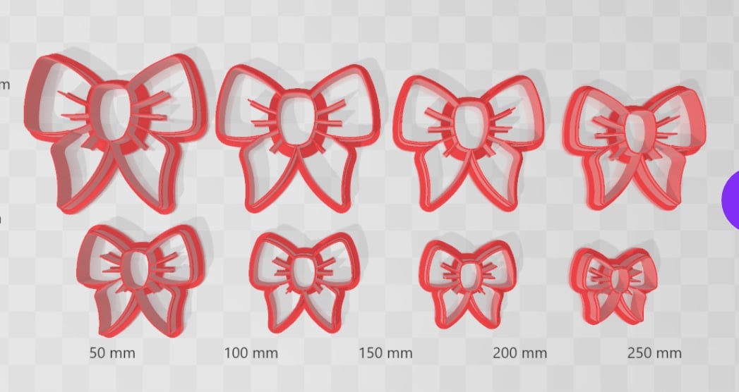 Polymer clay cutter 8 sizes 24334