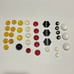 Vintage Button Lot in 1940’s Bisquit Tin Over 350 Pieces