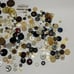 Vintage Button Lot in 1940’s Bisquit Tin Over 350 Pieces