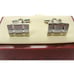 Banana Republic Kenneth Roberts Cufflinks Polished Stainless Steel Rectangle IOB