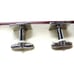 Banana Republic Kenneth Roberts Cufflinks Polished Stainless Steel Rectangle IOB