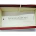 Banana Republic Kenneth Roberts Cufflinks Polished Stainless Steel Rectangle IOB