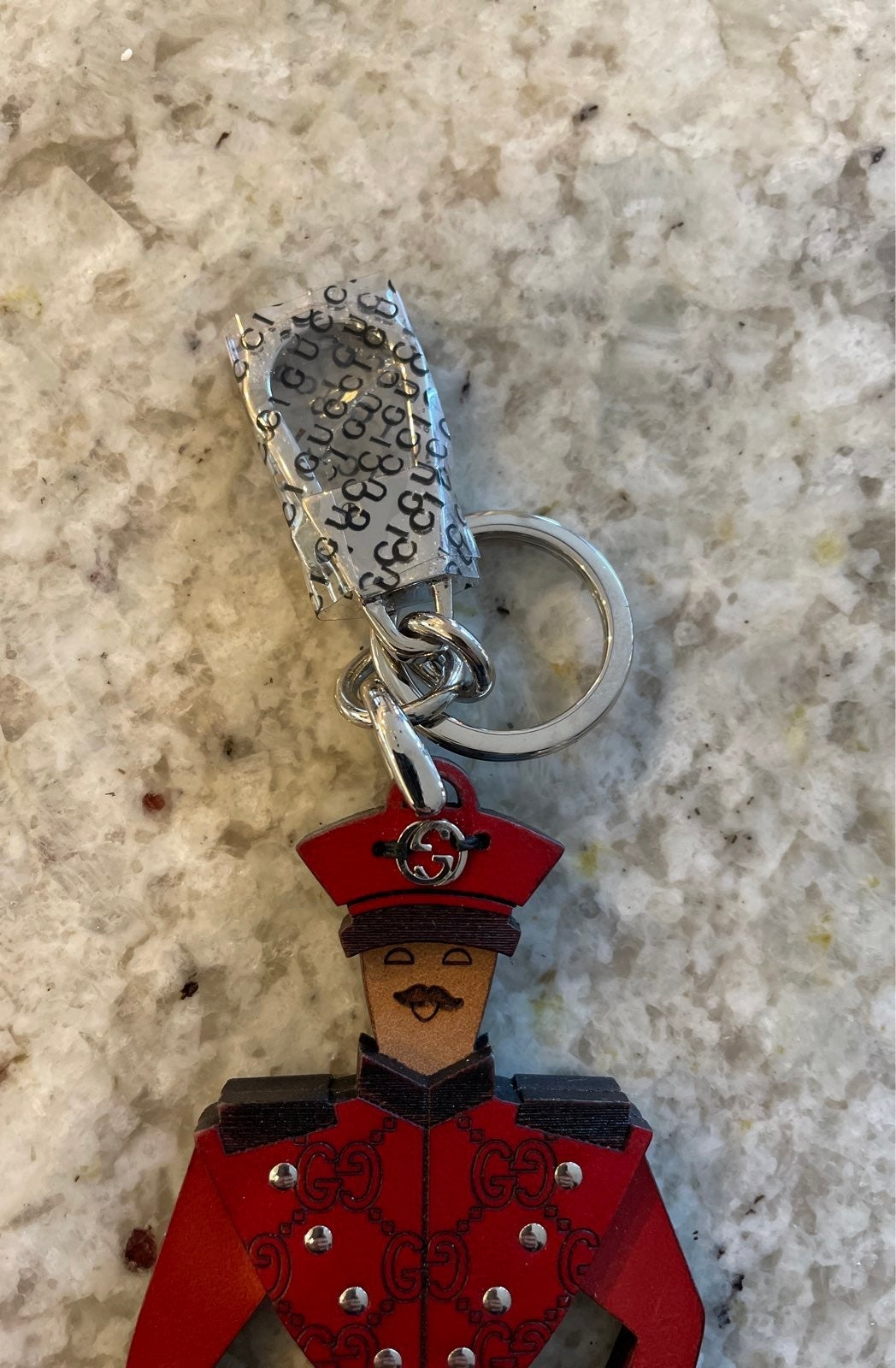 Genuine Gucci Bellman key ring $375 - detail