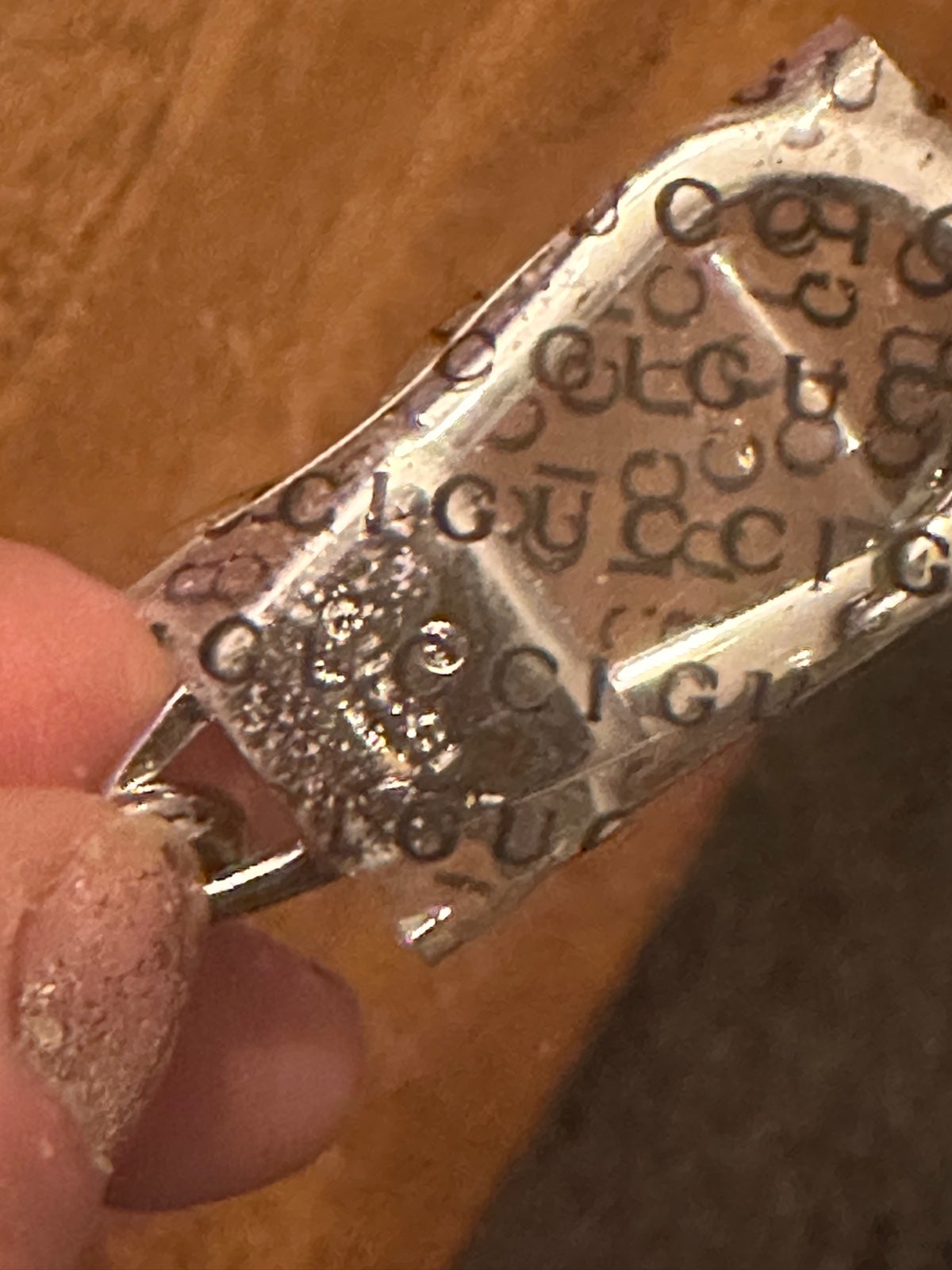 Genuine Gucci Bellman key ring $375 - detail
