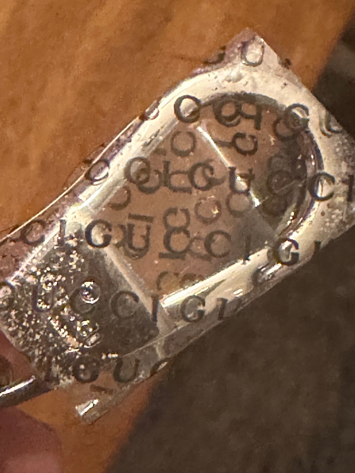 Genuine Gucci Bellman key ring $375 - detail