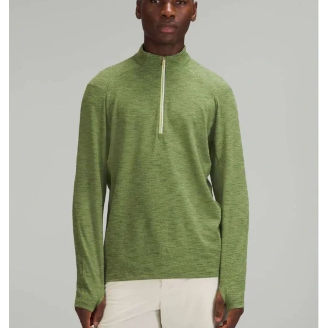 Lululemon Surge Warm Half Zip Pullover in TRRG