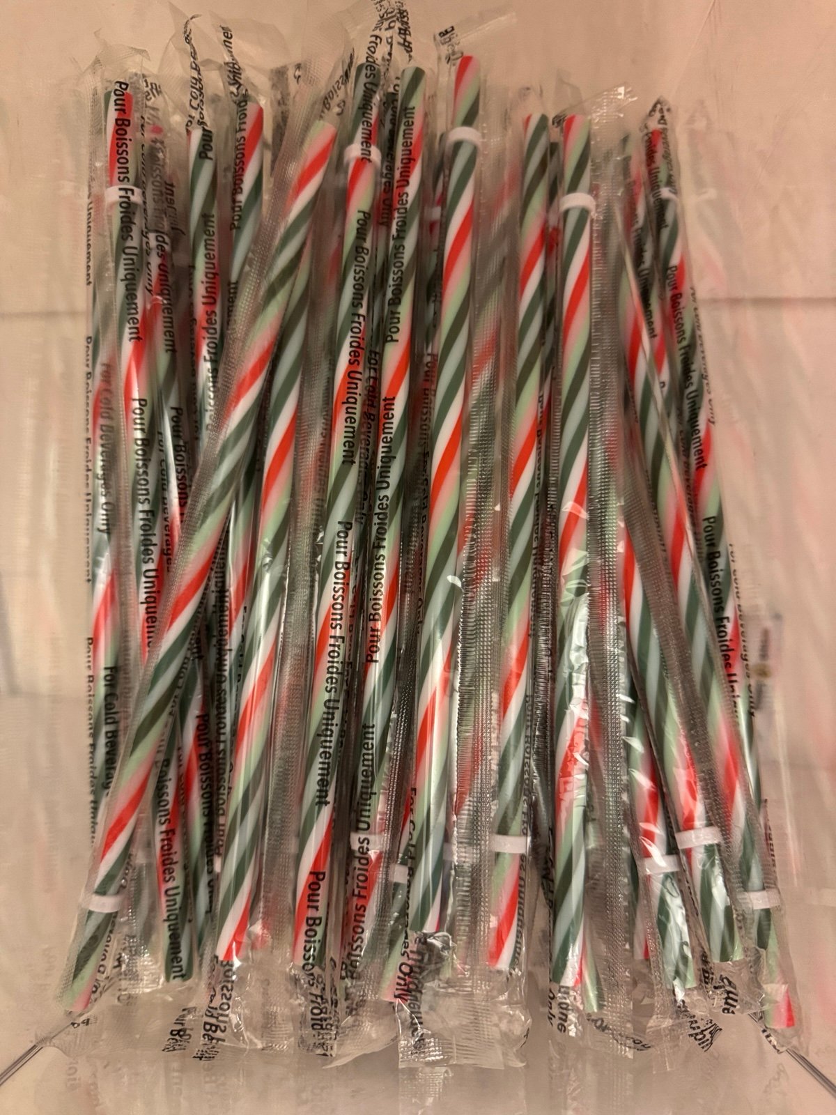 Starbucks Christmas Straws for venti cups
