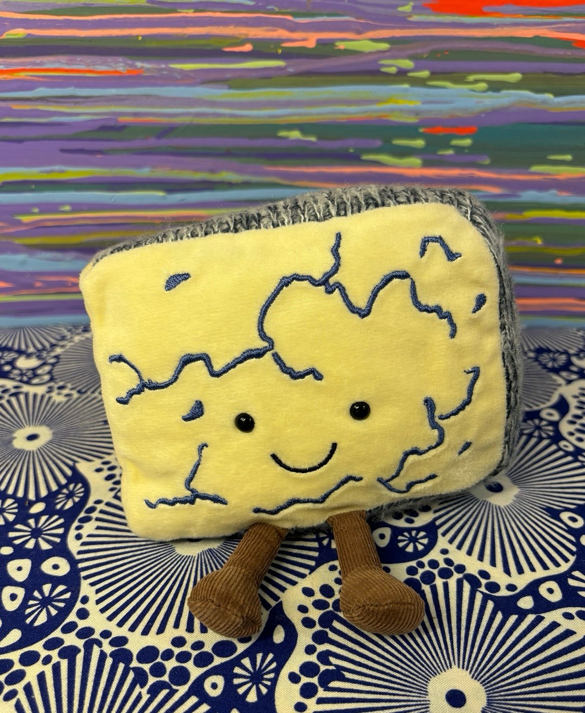 NWT Jellycat AMUSEABLE BLUE CHEESE! Retired! Fast Shipping!