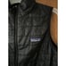 Patagonia Nano Puffer Black Vest Full Zip Outdoor Womens Sz Small Primaloft