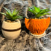Horror Jason and Pennywise Faux Plant Planters