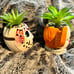 Horror Jason and Pennywise Faux Plant Planters