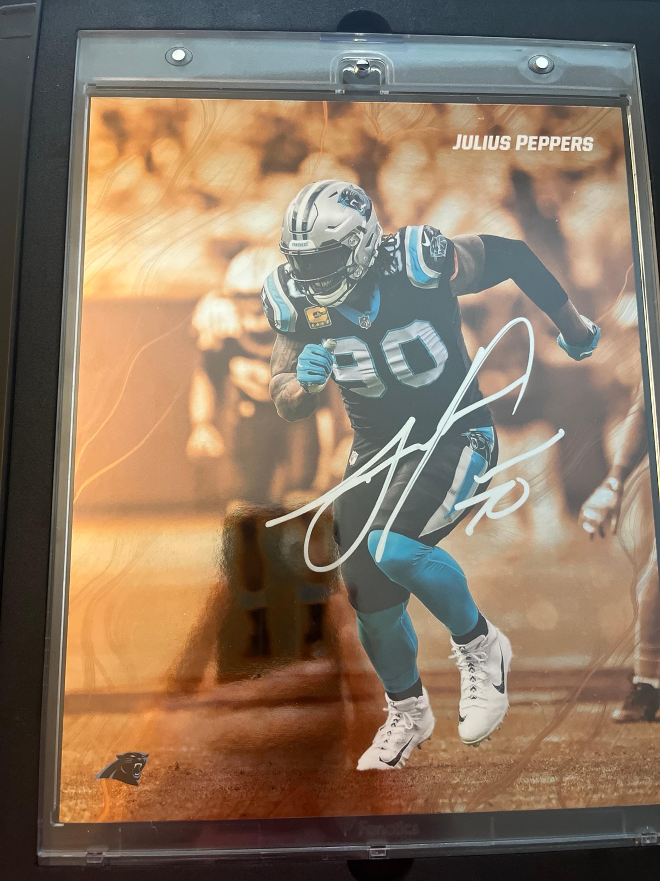 Julius Peppers Auto Emanate Orange /25