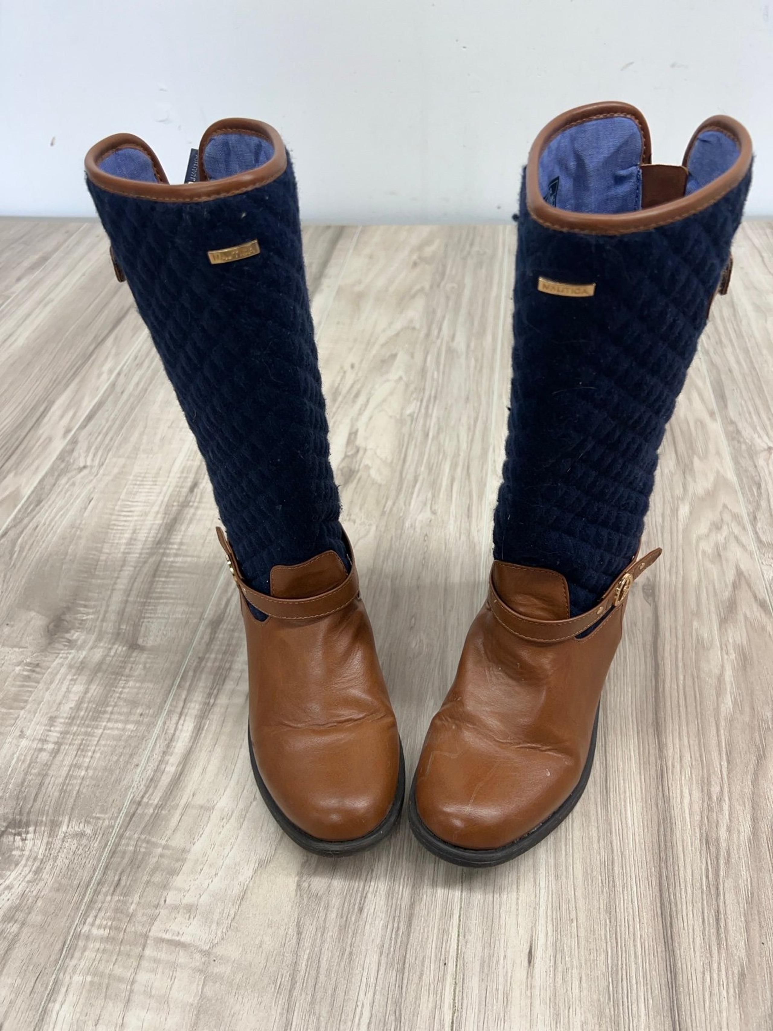 Girls youth nautica boots- 3Y