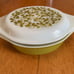 Vintage Pyrex Verde Avocado Casserile Dish
