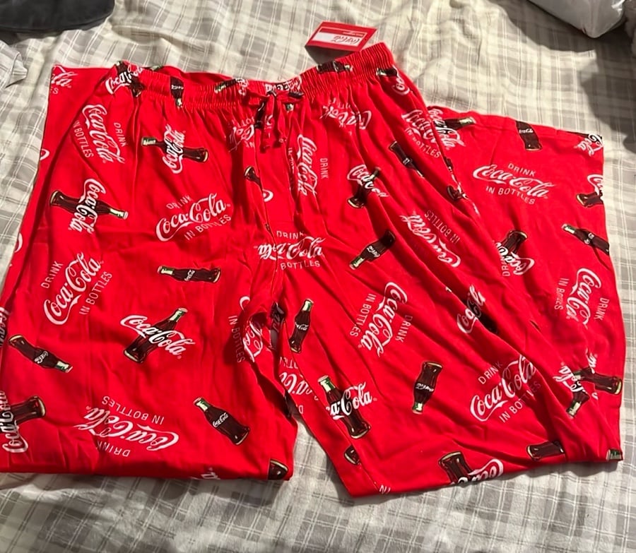 Coca Cola pajama pants