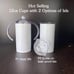 sublimation blanks sippy cup(5 pieces)