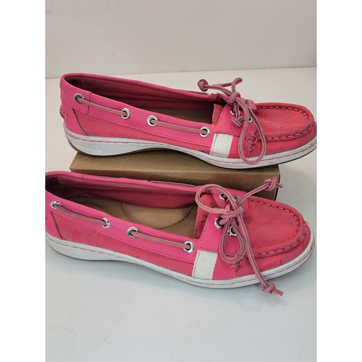 Coach Pink Loafers for Women Mercari