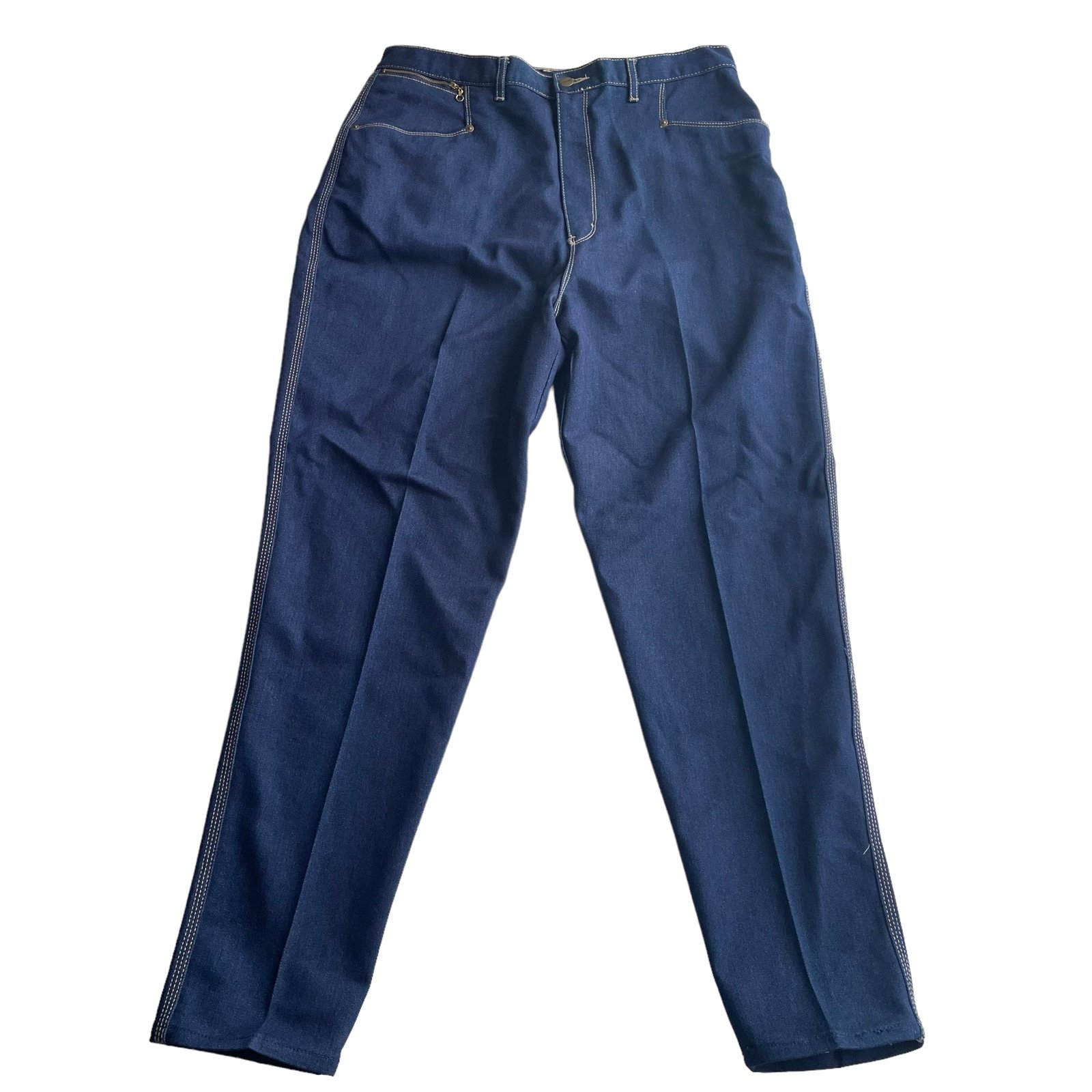 Gitano Vintage Power Stretch Denim Jeans Blue Size 20L Size 12 High waist 1980’s
