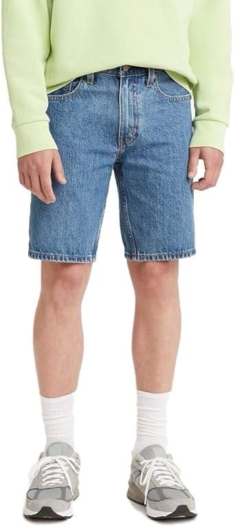 Levi'S NWT! Mens 405 Blue Medium Score Straight Fit 10 Inseam Jean Shorts