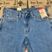 Levi'S NWT! Mens 405 Blue Medium Score Straight Fit 10 Inseam Jean Shorts