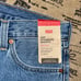 Levi'S NWT! Mens 405 Blue Medium Score Straight Fit 10 Inseam Jean Shorts
